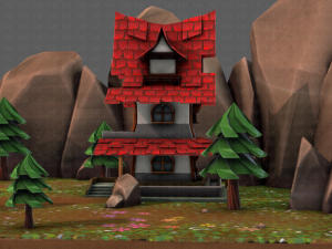 cartoon scenes v01 Modelo 3D
