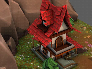 cartoon scenes v01 3D Model
