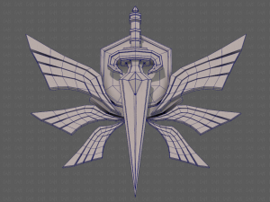 symbol v02 3D 模型