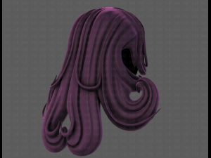 3d hair style for girl v77 Modelo 3D