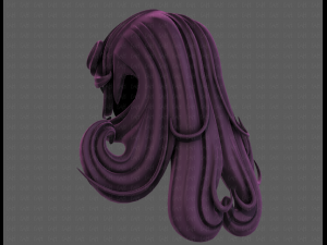 3d hair style for girl v77 Modelo 3D