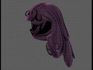 3d hair style for girl v77 Modelo 3D