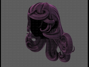 3d hair style for girl v77 Modelo 3D