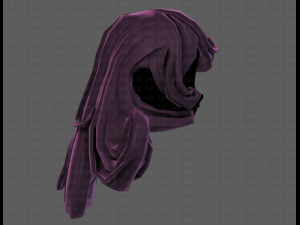 3d hair style for girl v77 Modelo 3D