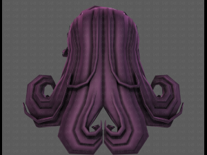 3d hair style for girl v77 Modelo 3D