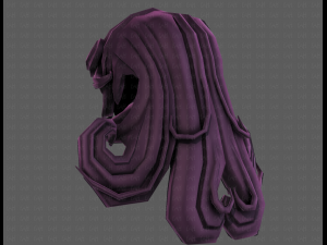 3d hair style for girl v77 Modelo 3D