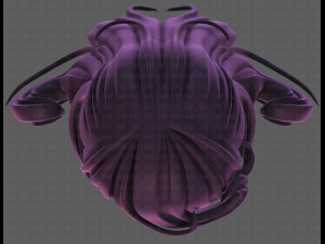 3d hair style for girl v77 Modelo 3D