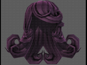 3d hair style for girl v77 Modelo 3D