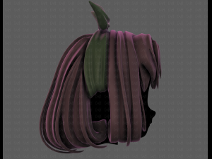 3d hair style for girl v78 Modèle 3D
