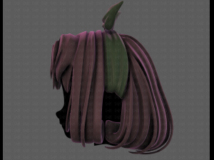 3d hair style for girl v78 Modèle 3D