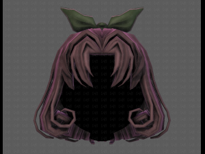 3d hair style for girl v78 Modèle 3D