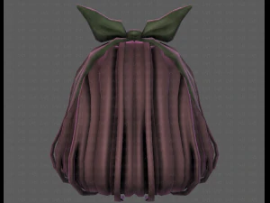 3d hair style for girl v78 3D Model