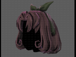 3d hair style for girl v78 Modèle 3D
