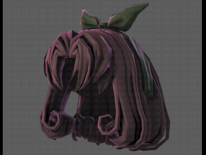 3d hair style for girl v78 Modèle 3D