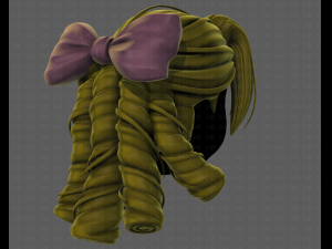 3d hair style for girl v79 Modèle 3D