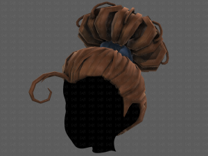 3d hair style for girl v80 Modelo 3D