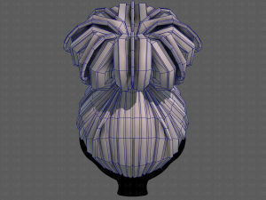 3d hair style for girl v80 Modelo 3D