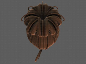3d hair style for girl v80 3D Model