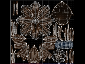 3d hair style for girl v80 Modelo 3D