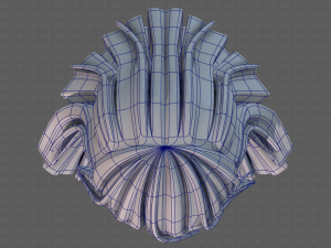 3d hair style for girl v81 3D Модель