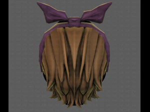 Acconciatura 3d per ragazza v82 Modello 3D