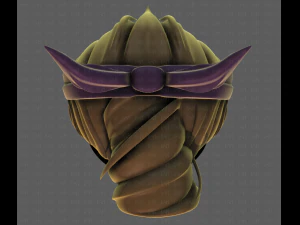 Acconciatura 3d per ragazza v82 Modello 3D