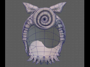 Acconciatura 3d per ragazza v82 Modello 3D