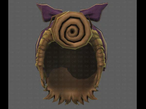 Acconciatura 3d per ragazza v82 Modello 3D