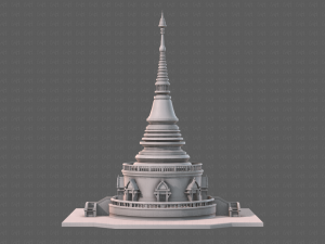 pagoda v03 3D Model