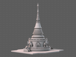 pagoda v03 3D Model