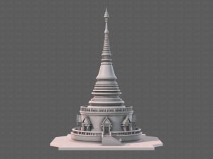 pagoda v03 3D Model
