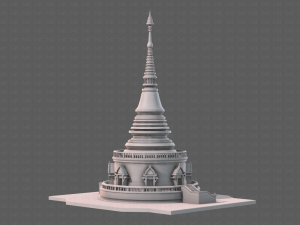 pagoda v03 3D Model