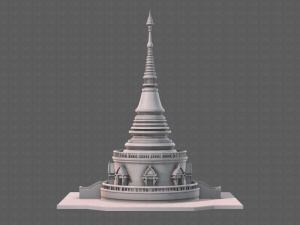 pagoda v03 3D Model