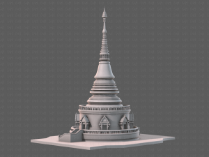 pagoda v03 3D Model