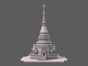 pagoda v03 3D Model