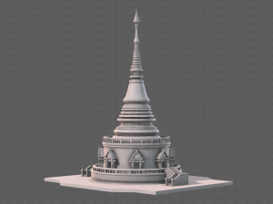 pagoda v03 3D Model