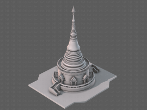 pagoda v03 3D Model
