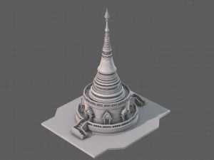 pagoda v03 3D Model