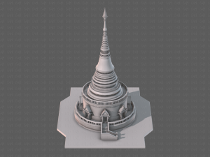 pagoda v03 3D Model