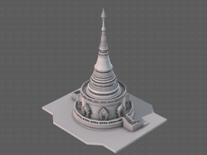 pagoda v03 3D Model
