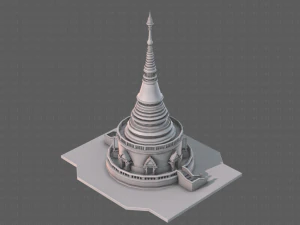 pagoda v03 3D Model