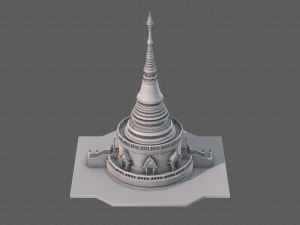 pagoda v03 3D Model