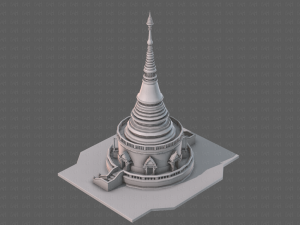 pagoda v03 3D Model