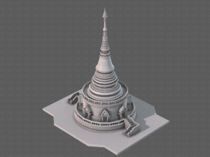 pagoda v03 3D Model