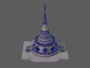 pagoda v03 3D Model