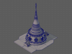 pagoda v03 3D Model