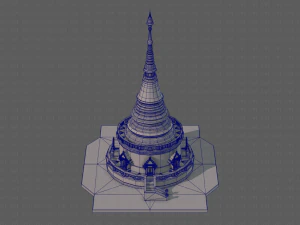pagoda v03 3D Model