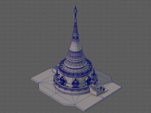 pagoda v03 3D Model