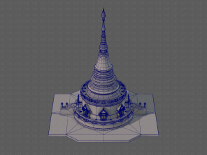 pagoda v03 3D Model
