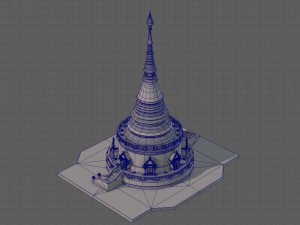 pagoda v03 3D Model
